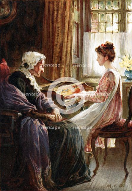 'Their Evening Hymn', 1892. Artist: Margaret Isabel Dicksee