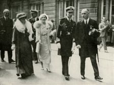 Their Majesties at Edinburgh During the Jubilee Celebrations of King George V 1935, 1937. Creator: Unknown