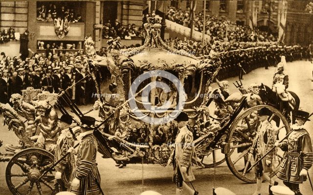 'Their Majesties The King and Queen', 1937. Creator: Photochrom Co Ltd of London.