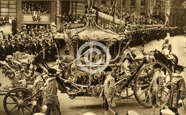 'Their Majesties The King and Queen', 1937. Creator: Photochrom Co Ltd of London.