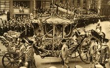 Their Majesties The King and Queen 1937. Creator: Photochrom Co Ltd of London
