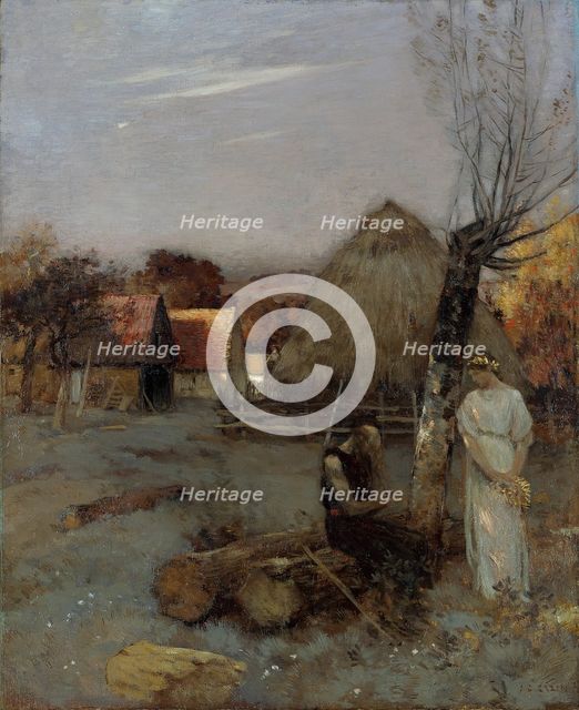 Theocritus, 1885/90. Creator: Jean-Charles Cazin.