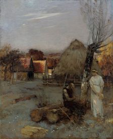 Theocritus, 1885/90. Creator: Jean-Charles Cazin