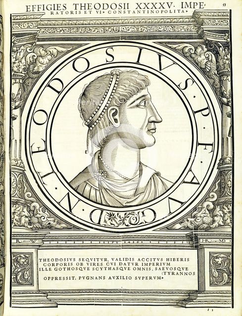 Theodosius I (347 - 395), 1559.
