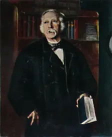 Theodor Fontane 1819-1898. - Gemälde von Hanns Fechner 1934. Creator: Unknown