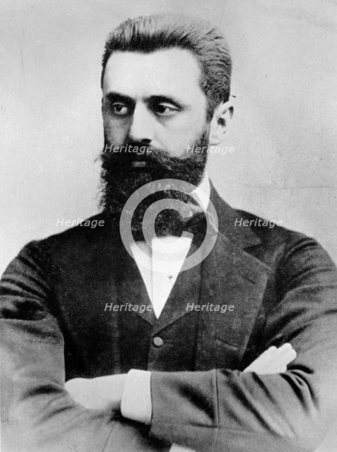 Theodor Herzl (1860-1904), Writer and statesman. Creator: Unknown.