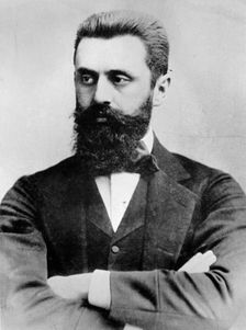 Theodor Herzl (1860-1904), Writer and statesman. Creator: Unknown