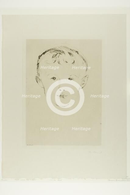 Theodor Linde, 1902. Creator: Edvard Munch.