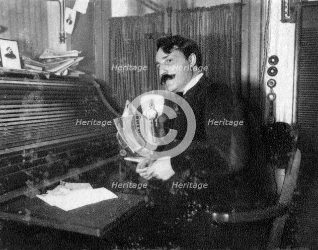 Theodore Botrel, French singer-songwriter, 1911. Artist: Unknown
