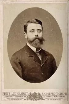 Theodore (?) Braun, 1882. Creator: Fritz Luckhardt