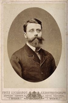 Theodore (?) Braun, 1882. Creator: Fritz Luckhardt