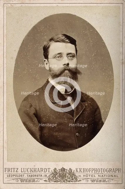 Theodore (?) Braun, 1882. Creator: Fritz Luckhardt.