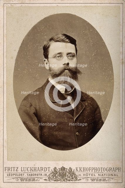 Theodore (?) Braun, 1882. Creator: Fritz Luckhardt.