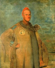 Theodore Burr Catlin, in Indian Costume, 1840-1841. Creator: George Catlin