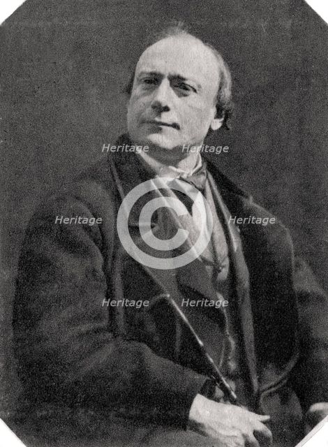 Theodore de Banville, French poet and writer, 1873. Artist: Unknown