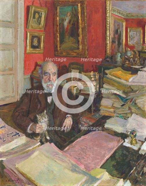 Théodore Duret, 1912. Creator: Edouard Vuillard.