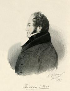 Theodore E. Hook 1839. Creator: Alfred d'Orsay