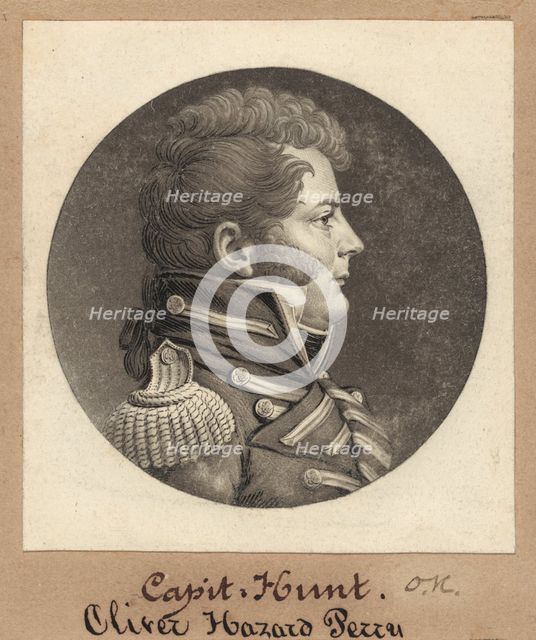 Theodore Hunt, 1809. Creator: Charles Balthazar Julien Févret de Saint-Mémin.