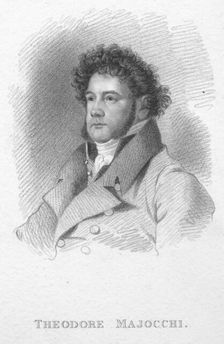 Theodore Majocchi c1820. Creator: T Wright