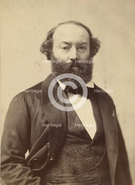 Théodore Rousseau, 1855-1859. Creator: Nadar.