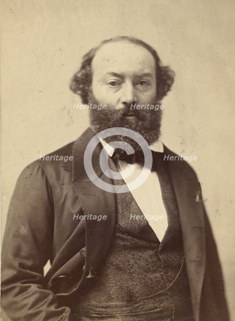 Théodore Rousseau, 1855-1859. Creator: Nadar.
