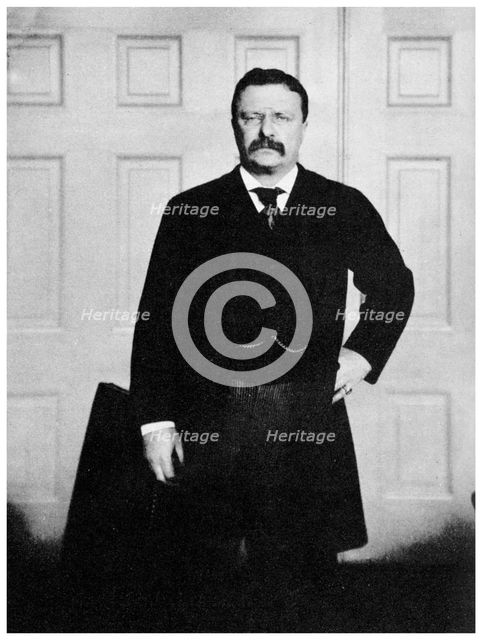 Theodore Roosevelt, 26th President of the United States, c1900s (1955). Artist: Unknown