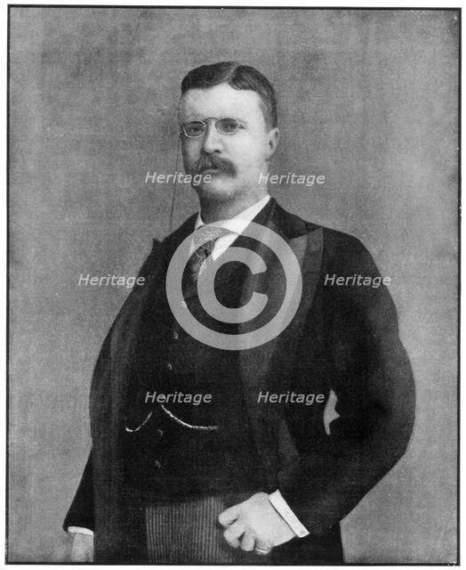 Theodore Roosevelt, 26th President of USA, 1901. Artist: George Gardner Rockwood