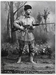 Theodore Roosevelt, American soldier and politician, c1898