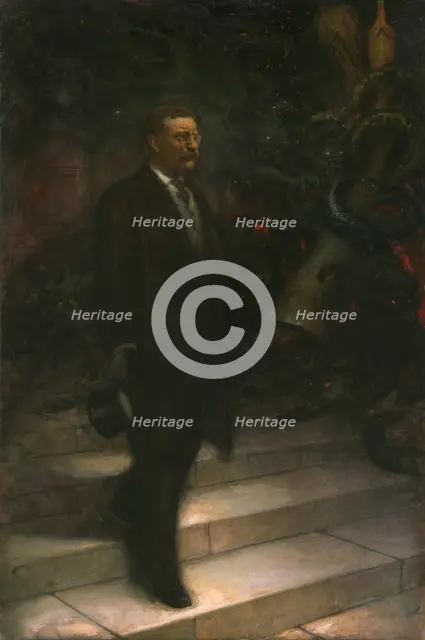 Theodore Roosevelt, c. 1908-1910. Creator: Sigismund De Ivanowski.