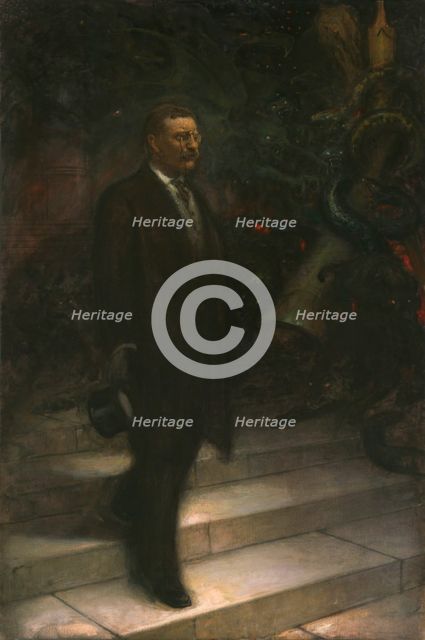 Theodore Roosevelt, c. 1908-1910. Creator: Sigismund De Ivanowski.