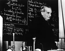 Theodore von Karman at the Caltech Jet Propulsion Laboratory, Pasadena, California, USA, 1950. Creator: Unknown