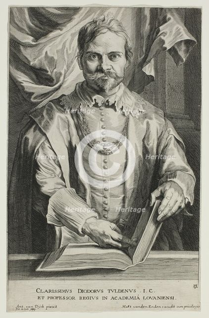 Theodore van Tulden, 1630/45. Creator: Pieter de Jode II.