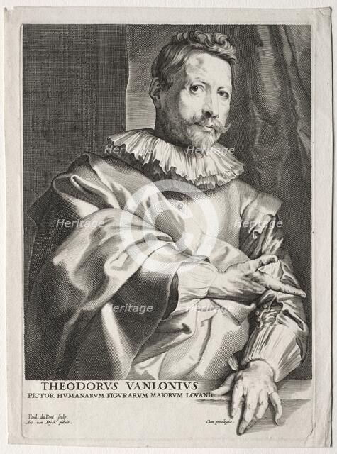 Theodorus VanLonius. Creator: Paulus Pontius (Flemish, 1603-1658).
