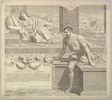 Theological Thesis of Antoine Talon, 1648. Creator: Claude Mellan