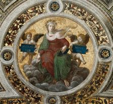 Theology. (Ceiling Fresco in Stanza della Segnatura), ca 1510-1511. Creator: Raphael (Raffaello Sanzio da Urbino) (1483-1520)