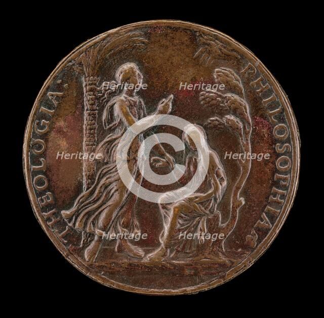 Theology and Philosophy [reverse], 1493/1523. Creator: Unknown.