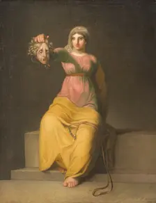 Theology. Allegorical figure, 1800. Creator: Nicolai Abraham Abildgaard