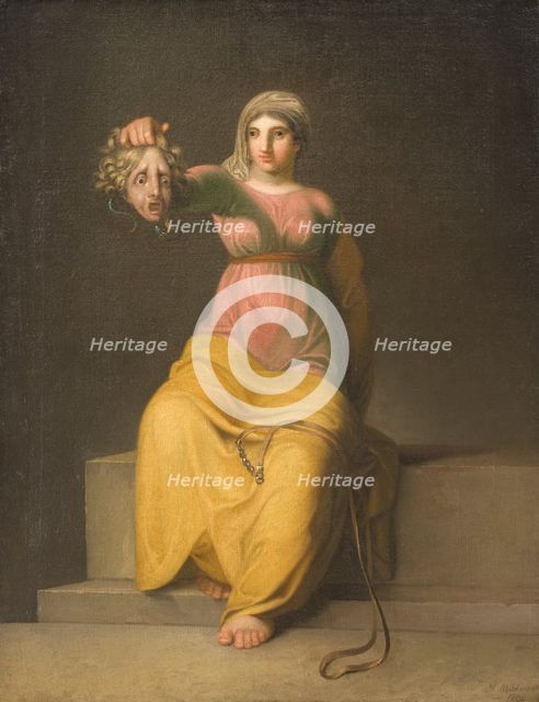 Theology. Allegorical figure, 1800. Creator: Nicolai Abraham Abildgaard.