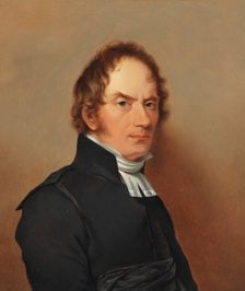 Theology professor Carl Georg Rogberg (1789-1834), early 19th century. Creator: Johan Adolf Seven
