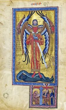 Theophany of Divine Love. (Vision from Liber Divinorum Operum), ca 1220-1230