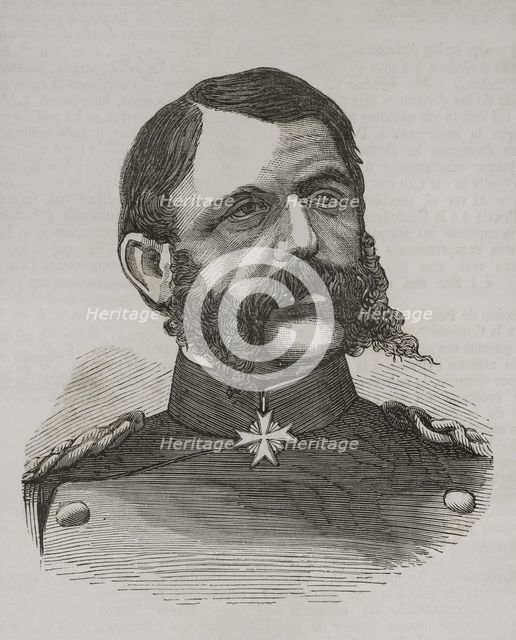Theophil von Podbielski, (1814-1879), General of the Prussian Army, 1871.  Creator: Unknown.