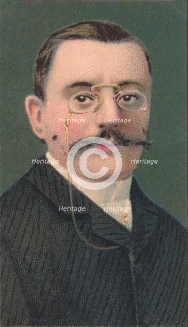 Theophile Delcasse (1852-1923), French statesman, 1906 Artist: Unknown