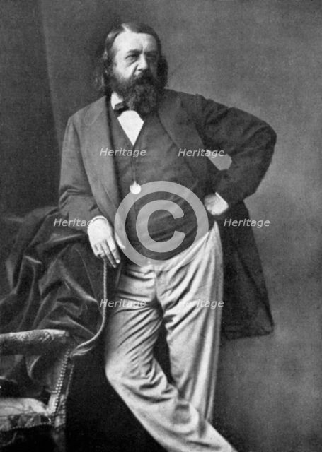Theophile Gautier, French poet, dramatist, novelist, journalist, and literary critic, 19th century. Artist: Unknown