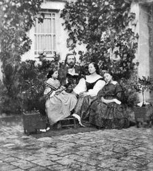 Theophile Gautier, French poet, dramatist, novelist, journalist, and literary critic, c1857