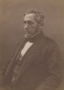 Théophile-Jules Pelouze, chimiste, 1855-1859. Creator: Nadar