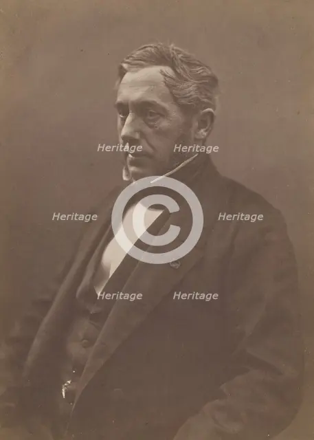 Théophile-Jules Pelouze, chimiste, 1855-1859. Creator: Nadar.