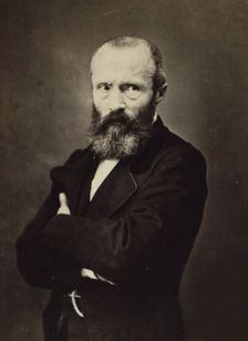 Théophile Thoré-Bürger (1807-1869). Artist: Nadar, Gaspard-Félix (1820-1910)