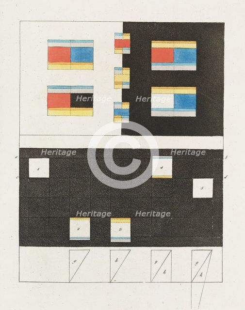 Theory of Colours (Zur Farbenlehre), 1810. Creator: Goethe, Johann Wolfgang von (1749-1832).