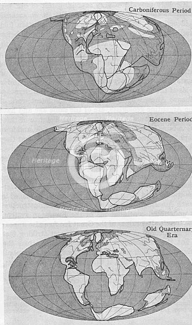 Theory of Continental Drift, 1922. Creator: Unknown.