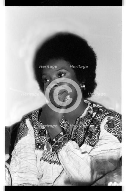 Thelma Houston,  London, 1973.   Artist: Brian O'Connor.